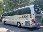 Neoplan Cityliner von Wörlitz Tourist aus Deutschland in Plau am See.
