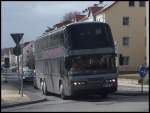 Neoplan Skyliner von Ostseeperle aus Deutschland in Sassnitz.