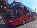 Neoplan Starliner von M�ller aus Deutschland in Bergen.