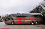 Neoplan Starliner von Zellinger Reisen aus �sterreich am 14.9.2014 in Krems gesehen.