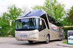 Neoplan Starliner von Lauwers Reisen aus Belgien in Krems gesehen.