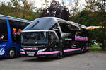 Neoplan Starliner von Nussbaum Reisen aus der BRD in Krems gesehen.