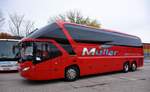Neoplan Starliner von M�ller Reisen 09/2018 in Krems.
