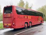 Scania Higer Touring von Autobus Hödl aus Deutschland in Plau am See.