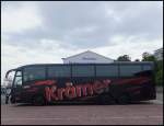 Scania Irizar von Kr�mer aus Deutschland im Stadthafen Sassnitz.