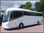 Scania Irizar aus Nieder�sterreich im Stadthafen Sassnitz.
