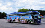 Scania OmniExpress von F�rst Reisen aus der BRD in Krems gesehen.