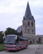 Setra von Wimmer Reisen aus Kuchl (�sterreich), fotografiert auf dem Parkplatz vor der Marienkirche in Bernburg am 22.07.2012 