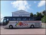 Setra 315 HDH vom Reiseb�ro Hock aus Deutschland im Stadthafen Sassnitz.