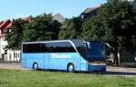 Setra S415 HD von Reisedienst Paul K�rten KG aus Ahaus-Alst�tte, fotografiert in Bernburg am 23.06.2012