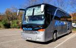 SETRA S 411 HD von KASIS Reisen aus Ober�sterreich,Krems,Oktober 2012.
