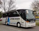 SETRA S411 HD von L�FTNER Reisen aus Tirol im Oktober 2012 in Krems gesehen.