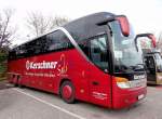 SETRA S416 HDH von KERSCHNER Reisen aus Nieder�sterreich am 28.10.2012 in Krems an der Donau.