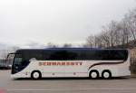 SETRA S416 GT-HD von SCHWARZOTT Reisen aus �sterreich am 30.11.2012 in Krems gesehen.