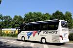 SETRA 415 HD von SCHWARZ Reisen/�sterreich,Krems,Juli 2013.