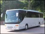 Setra 415 GT-HD Vorf�hrwagen aus Deutschland im Stadthafen Sassnitz.