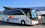 Setra 411 HD von Angelika Reisen / �sterreich im Herbst 2013 in Krems.