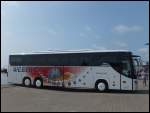 Setra 416 GT-HD von Weber aus Deutschland im Stadthafen Sassnitz.
