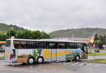 Setra 417 GT-HD von Pernsteiner Reisen aus �sterreich am 17.Mai 2014 in Krems gesehen.