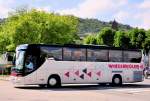 Setra 415 GT-HD von Winzenh�ler Reisen aus Deutschland am 19.Mai 2014 in Krems gesehen.