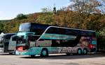 Setra 431 DT von KASTLER Busreisen aus Ober�sterreich am 24.August 2014 in Krems.