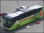 Setra 416 GT-HD von H�rmann Reisen aus Deutschland im Stadthafen Sassnitz.