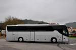 Setra 415 GT-HD von Busreisen Heiss aus �asterreich am 11.Okt.2014 in Krems unterwegs.