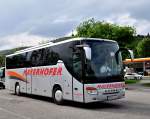 Setra 415 GT-HD von Mayerhofer Reisen aus Nieder�sterreich am 2.5.2015 in Krems.