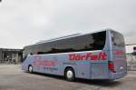 Setra 415 GT-HD von D�rfelt Reisen aus der BRD im Mai 2015 in Krems gesehen.
