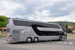 Setra 431 DT  Wieselbus -Linienbus des Landes Nieder�sterreich im Juni 2015 in Krems gesehen.