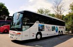 Setra 416 GT-HD von G�ttl Reisen aus der BRD in Krems gesehen.