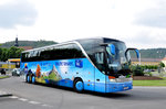 Setra 417 HDH von Albus aus �sterreich in Krems gesehen.
