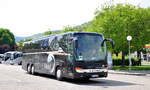 Setra 416 GT-HD von der Fahrwelt R�DEL aus der BRD in Krems gesehen.