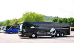 Setra 416 GT-HD von der Fahrwelt R�DEL aus der BRD in Krems gesehen.