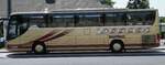 Setra S 415 von ZIEGLER-Reisen rastet an der A 7 im Mai 2018