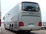 MAN Lion's Coach von P.Kr�ger-Reisen aus Deutschland im Stadthafen Sassnitz.