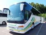 Setra 416 GT-HD von Sippel aus Deutschland im Stadthafen Sassnitz.
