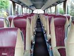 Elegante Sitze im Setra 416 HDH von Gschwendner Reisen aus �sterreich.