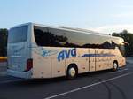 Setra 415 GT der Anklamer Verkehrsgesellschaft in Neubrandenburg.