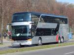 Setra 431 DT von Albion Tours aus Belgien in Berlin.