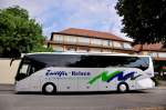 Setra 515 HD von Zw�lfer Reisen aus Nieder�sterreich am 27.7.2014 in Krems.