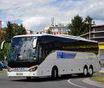 Setra 516 HD vom K�nitzer Omnibusbetrieb aus der BRD im Juni 2015 in Krems.