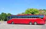 Setra 519 HD aus der BRD,unterwegs f�r Pfleger Reisen in Krems gesehen.