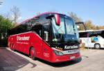 Setra 516 HD von Kerschner Reisen aus Nieder�sterreich in Krems unterwegs.
