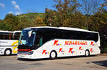 Setra 515 HD von Scharnagel Reisen aus der BRD in Krems.