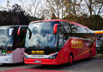 Setra 515 HD von Z�gel Reisen aus der BRD in Krems gesehen.