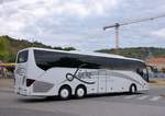 Setra 516 HD vom Reisedienst L�cke aus der BRD 07/2017 in Krems.