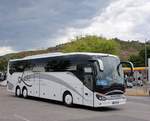 Setra 516 HD vom Reisedienst L�cke aus der BRD 07/2017 in Krems.