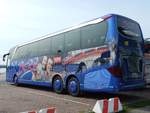 Setra 516 HDH von Berr aus Deutschland im Stathafen Sassnitz.