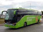 Setra 516 HD von Flixbus/Gödde Reisen aus Deutschland in Rostock.